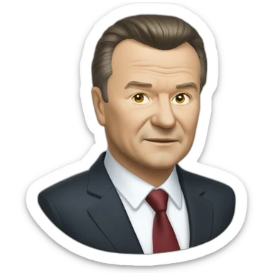 yanukovych sticker