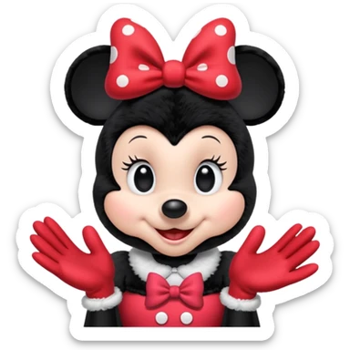 Minnie Mouse sticker