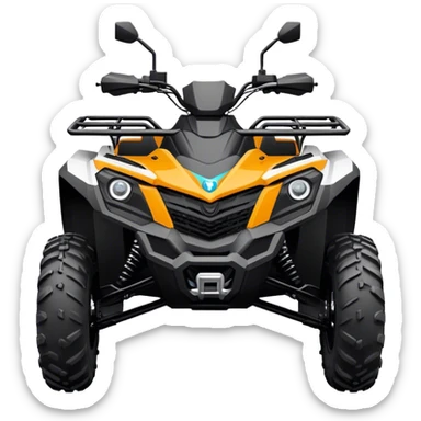 atv cf moto cforce 850 2025 a front sticker