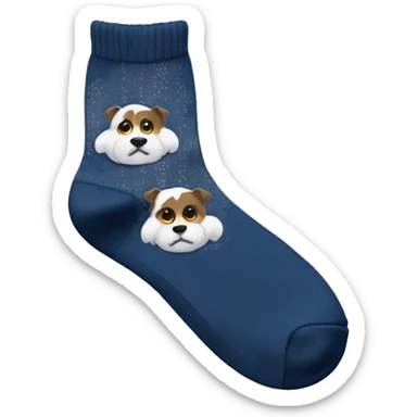 Short Socks-Footies sticker