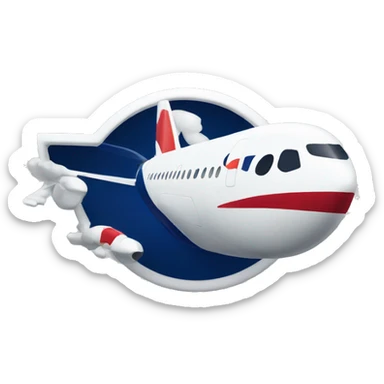 british airways logo sticker