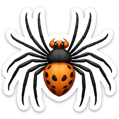 ventanas con telaraña sticker