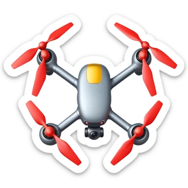 Quadcopter sticker