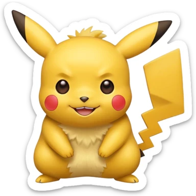 Pikachu sticker