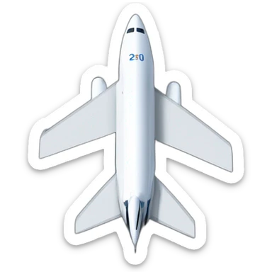 Concord jet sticker
