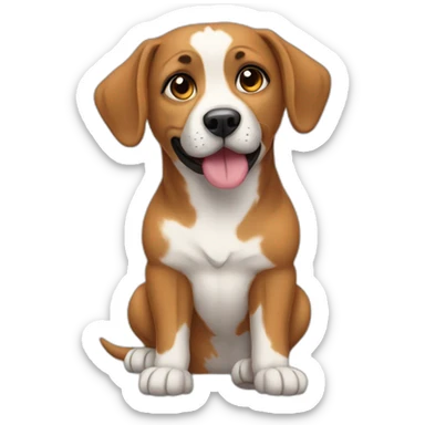 Fanni dog sticker