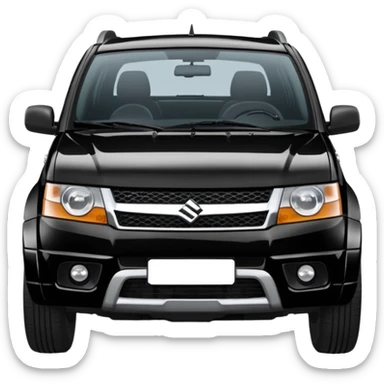Suzuki grand vitara 2003 3 door black sticker