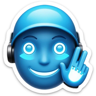 Neon cyberpunk style emoji, glowing terminal cursor with electric effects, futuristic hacker aesthetic sticker