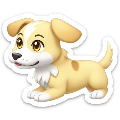 Dog-Fakémon-Pokémon Adoptables Full Body sticker