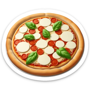 Pizza cora sticker