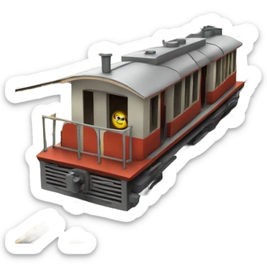 narrow-gauge railway sticker