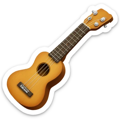 Ukulele sticker