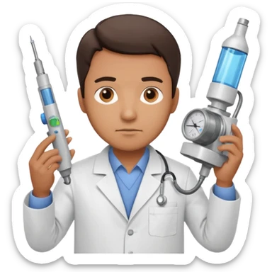 chef contrôle non destructif homme sticker