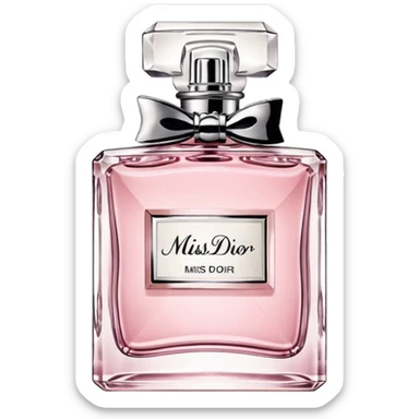 Miss dior perfume sticker