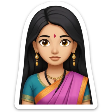 transgender indian girl sticker