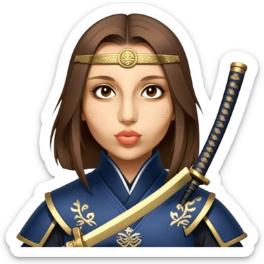 Samurai Strategist sticker