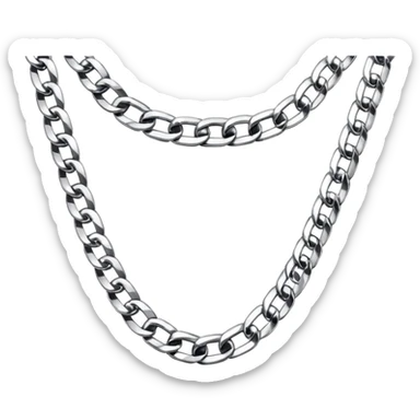 diamond cuban chain emoji sticker