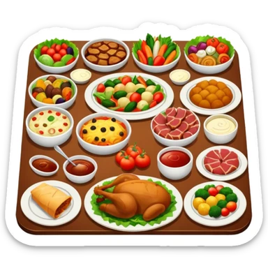 Catering para eventos sticker