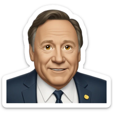 François Legault  sticker