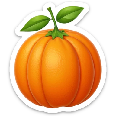 tangerine sticker