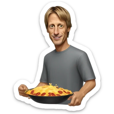 tony hawk cooking sticker