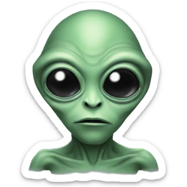 Alien sticker
