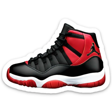 Jordan 11s sticker
