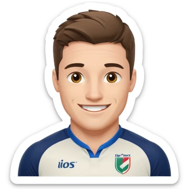 Antoine Dupont le joueur de rugby sticker