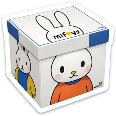 Miffybox sticker