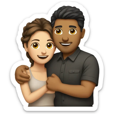 pareja sticker