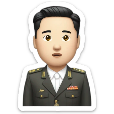 kim jun un sticker