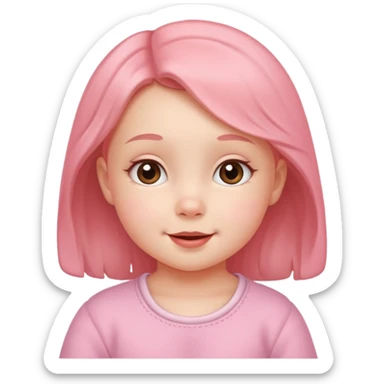 CUTE BABY GIRL  sticker
