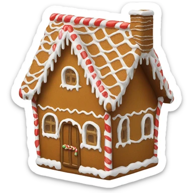 Gingerbread house  sticker