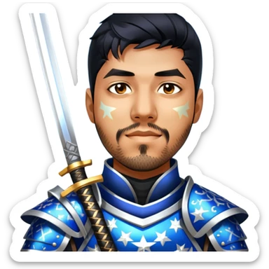 Celestial Samurai sticker