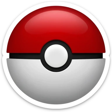 poke ball sticker