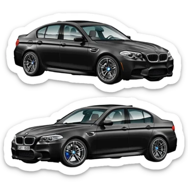 BMW M5 F10  sticker