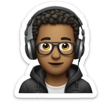 music producer sticker