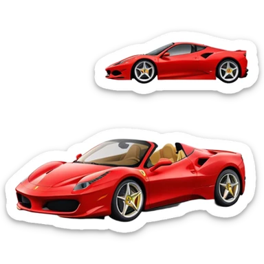 F 40 Ferrari sticker