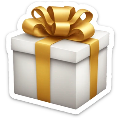 open gift box sticker