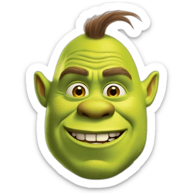 shrek-firt sticker