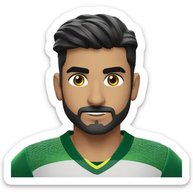 Babar azam sticker