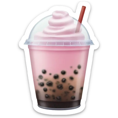 bubble tea sticker