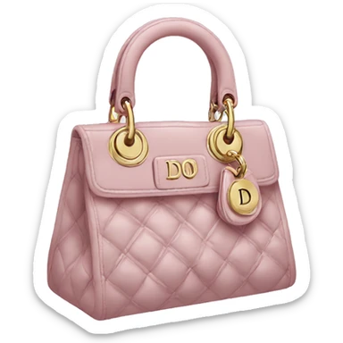 Dior bag sticker