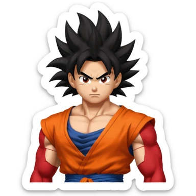 Goku super Saiyan 4 sticker
