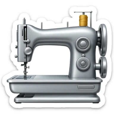 sewing machine sticker