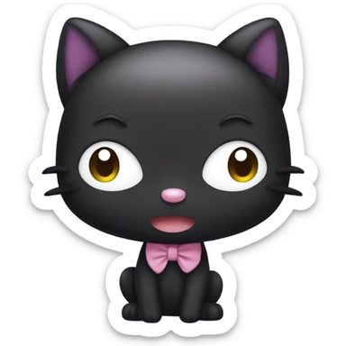 Kuromi Sanrio sticker