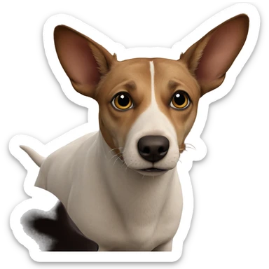 realistic animal portrait close-up sticker