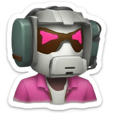 hotline miami sticker