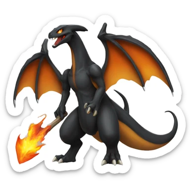 Charizard reaper sticker