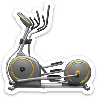 elliptical machine sticker
